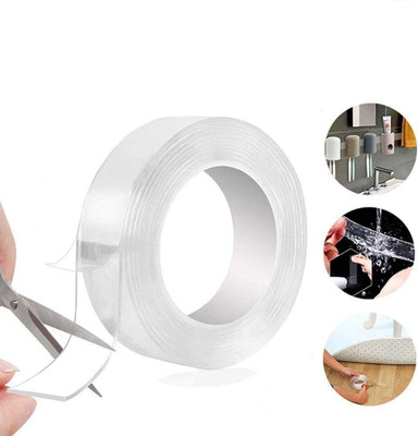 MAAUVTOR Double sided All Type Dispenser Tape (Manual)(Set of 1, Clear)