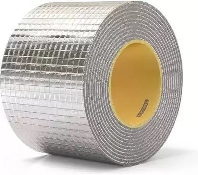 Joynest Aluminum foil tape Water Proof Waterproof Tape (Manual)(Set of 1, Silver)