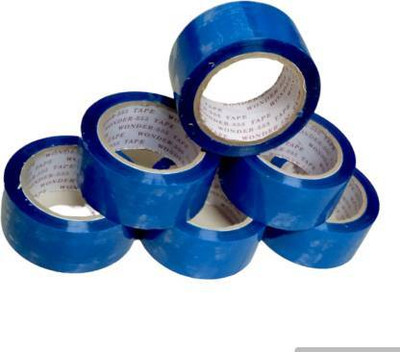 DotX 6 TAPE IN 1 SET 65 MITUR FLIPKART CELLO TAPE (Manual)(Blue)