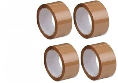 PACKWHIZ Single Sided NA Cello Tape (Manual)(Set of 4, Brown)