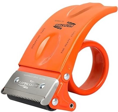 ShopVee Dispenser Handheld Tape Dispenser (Manual)(Set of 1, Orange)