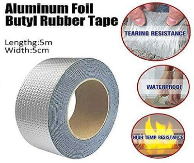 vakratunda Aluminium foil Type Manual Tape (Manual)(Set of 1, Silver)