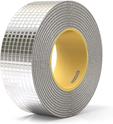 Cloudzy Single Sided Handheld Aluminium Foil Tape (Manual)(Set of 1, Silver)