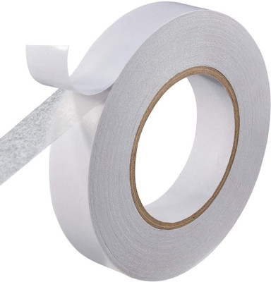 BEFLIX Double Side Tissue Tape Easy Tear for Double Sided Adhesive Tissue Tape (Manual)(Set of 1, White)