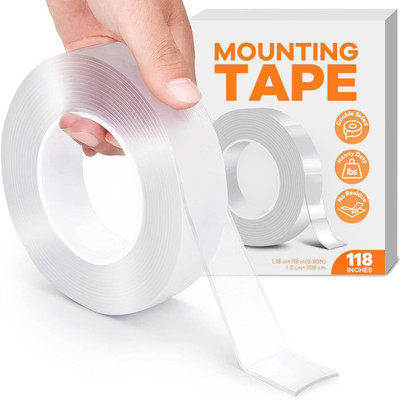 ActrovaX Double Sided Handheld IVY Grip Tape (Manual)(Set of 1, Clear)
