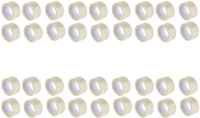 R K SALES Packing Tape Packing Self Adhesive (Manual)(Transparent)