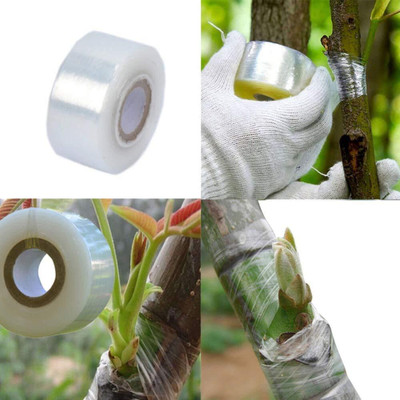 Mplus Tape 1 inch X 400M PACK OF 2 ManuaL Grafting tape (Manual)(Set of 1, White)
