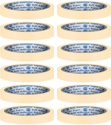 Kapoor stores masking tape na Decoration (Manual)(Set of 12, White)