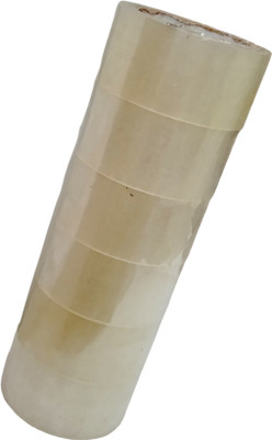 Shree Dayal Enterprises Single sided 48 mms x 65 Meter Handheld Cello Transparent Tape (Manual)(Set of 1, Transparent)