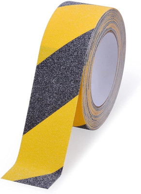 KASHTHBHANJAN Anti Skid Tape Manual Anti Skid Tap (Manual)(Set of 1, Black, yallow)