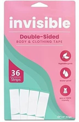 TRK IMPEX double sided manual tape (Manual)(Set of 1, White)