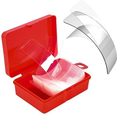 KOMRID Double-Sided Adhesive Tape Stickers N/A 60 Pieces Double Sided Tape with Storage Box, Double-Sided Adhesive Stickers (Manual)(Set of 1, Transparent)