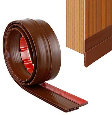DORPUT Self Adhesive Manual Dispenser Door Shield Tape For Bedroom, Bathroom, Kitchen, Office Or Any Indoor/Outdoor (Manual)(Brown)