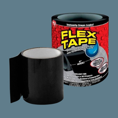 juggaris Waterproof Tape Medium Dispenser Water Tank Sink Sealant for Gaps (Manual)(Set of 1, Black)