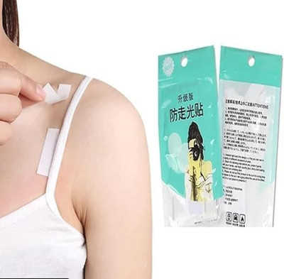 Nivrutti Double sided 36PCS Body Clothes Tape Invisible Fashion Tape Dispenser Double Side Tape (Manual)(Set of 2, Transparent)