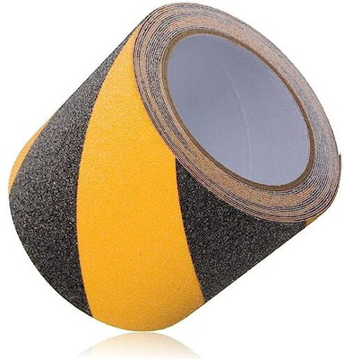 SUPERMALL singal sided handled roll (Manual)(Set of 1, black and yellow)