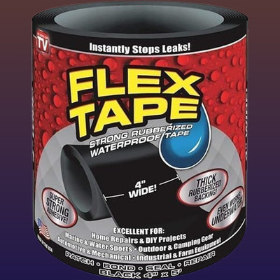 juggaris Waterproof Tape Medium Dispenser Water Tank Sink Sealant for Gaps (Manual)(Set of 1, Black)