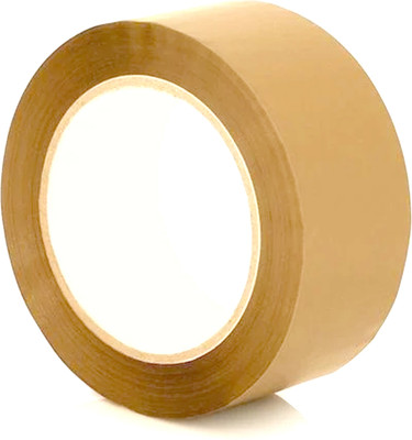 Tidy Fox Cello Tape 2 inch x 65 mtr Cello Tape (Manual)(Set of 1, Brown)