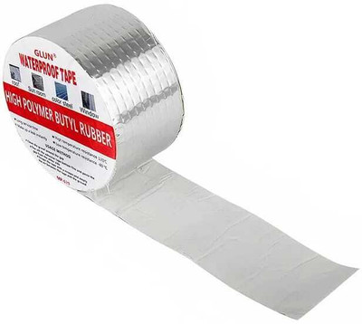MOBONE Single Side Handheld Aluminum Tape (Manual)(Set of 1, Silver)
