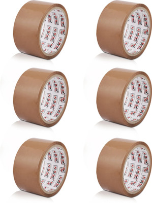 Ki Munik 2 Inch / 100 Mtr Packaging Self Adhesive Bopp Tape For E-Commerce Box Packing, Home, Office, Parcel & Carton Sealing Premium Quality Brown Self Adhesive Bopp Tape (Manual)(Set of 6, Brown) Ki Munik 2 Inch / 100 Mtr Packaging Self Adhesive Bopp Tape For E-Commerce Box Packing, Home, Office, Parcel & Carton Sealing Premium Quality Brown Self Adhesive Bopp Tape (Manual)(Set of 6, Brown)