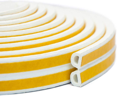 ZUVILLICA Single Sided Small window and door tape 3m (Manual)(Set of 1, White)