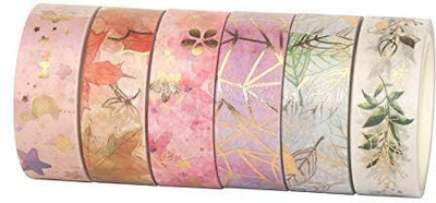 KGBTREADS Single Sided Handheld Dispenser washi tape (Manual)(Multicolor)