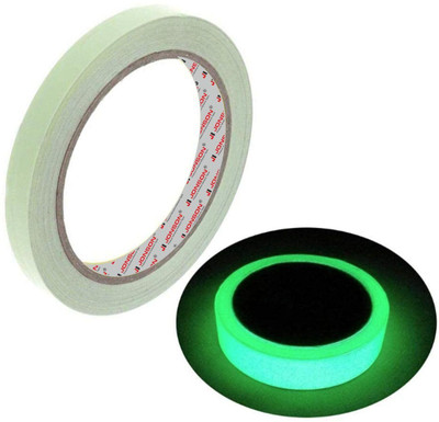 KDGTREADS Glow in The Dark - Night Glowing Anti Skid Tape I Anti Slip Tape Handheld Dispenser tape (Manual)(Green)