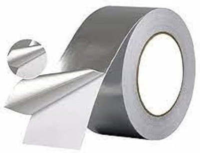 Truebond Aluminium Foil Tap NA Dispenser High Temprature Ducting Tape (Manual)(Silver)