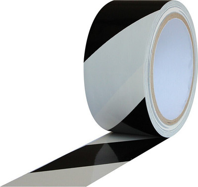 Bapna Pvc zebra floor marking tape Foam (Manual)(Set of 1, Multicolor)