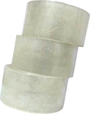 Shree Dayal Enterprises SDE 48mmx65 Mtr Transparent high Stickey Handheld Cello Tapes (Manual)(Set of 3, Transparent)