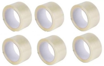 R K SALES Packing Tape Packing Self Adhesive (Manual)(Transparent)