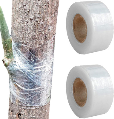 AGRITECH 2 Inch x 300 Meter Grafting Tape pack of TAPE 2 (Manual)(White)