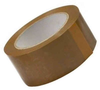 prime world Brown Adhesive Tape 48 mm x 50 Meter Cello Tape Self Adhesive Tape (Manual) (Manual)(Set of 1, Brown)