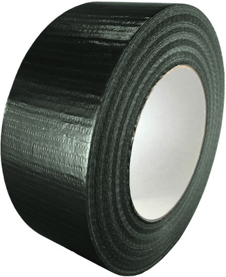 EBP Heavy Duty, High Bond Single Sided Medium Black Duct Tape (Manual)(Set of 1, Black)