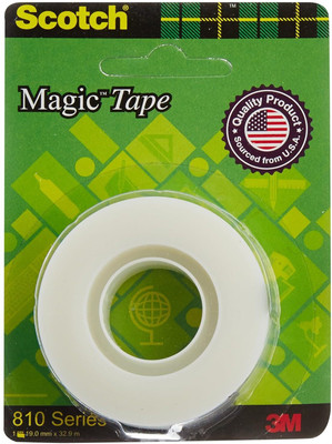 Scotch Super series Single Sided Handheld Tape Refill (Manual)(Set of 1, White)