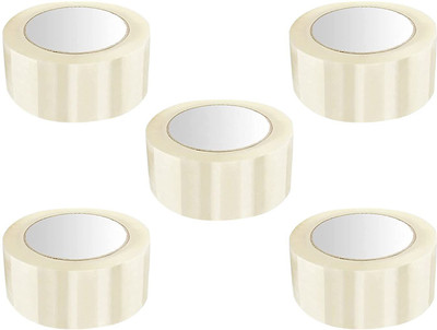 Lapfuture single side Type: Cello Tape 2 inch 100m TP-TAPE CELLO (Manual)(Set of 5, White)