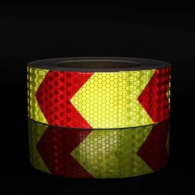 GL houuse Single Sided Anti Slip Tape Manual Anti Slip tape (Manual)(Set of 1, Yellow and Red)