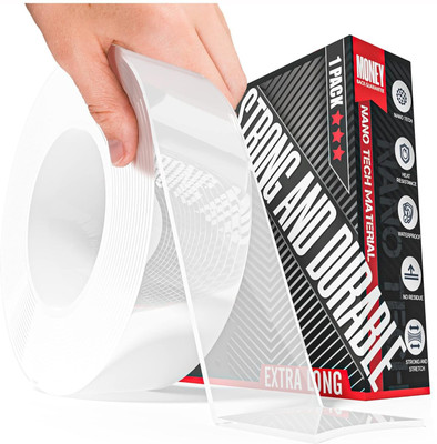 Hoaxer Double Sided Handheld IVY Grip Tape (Manual)(Set of 1, Clear)