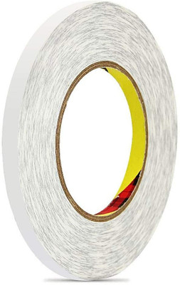Truebond High-performance Tissue Tape for Attaching Trims, Labels, Fabric Packing & Tabbing,Double Sided Self Adhesive,Easy to Peel,High Bonding Dispenser Tissue Tape (Manual)(Set of 1, White) Truebond High-performance Tissue Tape for Attaching Trims, Labels, Fabric Packing & Tabbing,Double Sided Self Adhesive,Easy to Peel,High Bonding Dispenser Tissue Tape (Manual)(Set of 1, White)