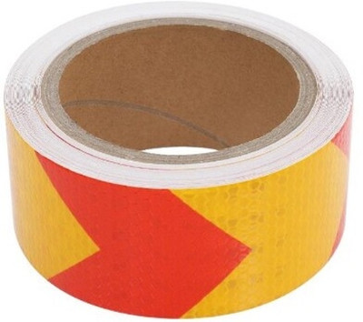 GL houuse Single Sided Anti Slip Tape Manual Anti Slip tape (Manual)(Set of 1, Yellow and Red)