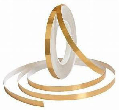 Ashlok single Manual Dispenser Floor Decorative Tape (Manual)(Set of 1, Gold)