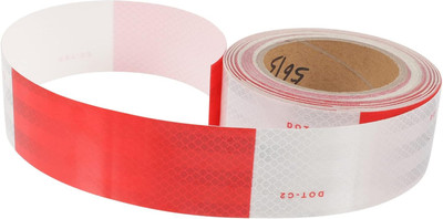 Nami Single Sided Anti Slip Tape Manual Anti Slip tape (Manual)(Set of 1, Red and Silver)