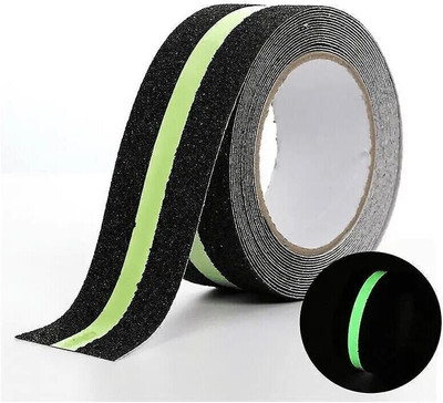 Ezhimala Luminous Tape Self Adhesive Glow-in-Dark (Manual)(Set of 1, Black)