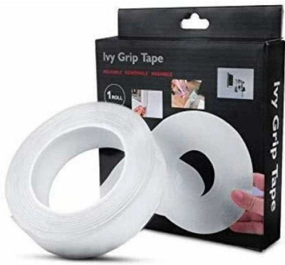 Metrite INDIA Double Sided Medium Adhesive Tape (Manual)(White)
