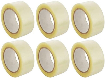 B K Jagan and Co single side All Dispenser Cello Transparent Tape (Manual)(White)