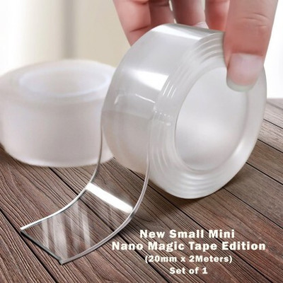 Mounn Attachment Tape Self Adhesive Dispenser Acrylic (Manual)(Multicolor13)