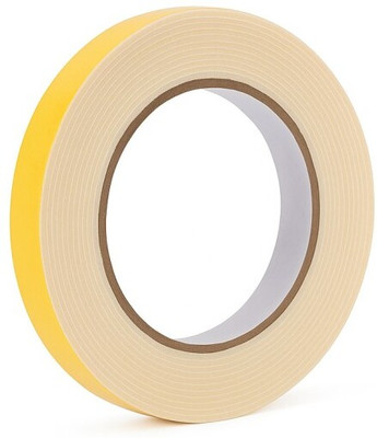 RD Brothers Double-Sided Foam Tape Not Included Adhesive Tape (Manual)(Set of 1, Yellow)