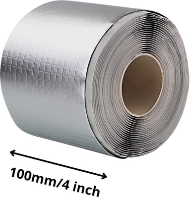 OSSOBERRY single side tape HANDHELD WATERPROOF TAPE (Manual)(Set of 1, Silver)
