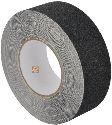 Roztocze Anti Skid Tape (Black) Safety Non Skid , Non Slip Tapes 18Mx50MM Size Dispenser Included (Manual)(Set of 1, Black)