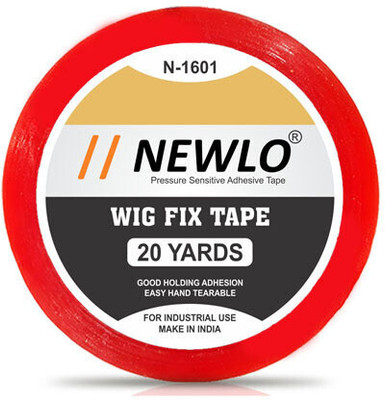 VERBIER Hair Wig Tape NA Double Sided Wig attachment tape for men (Manual)(Red)